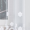 Firanka żakardowa, pasowa, wys. 170cm, kolor biały 004421/000/001/000170/1