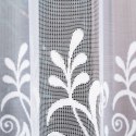 Firanka żakardowa, pasowa, wys. 250cm, kolor biały 018227/000/001/000250/1