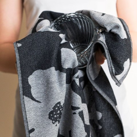 SOFIKO Ścierka kuchenna, 50x70cm, kolor czarny 007 S00017/SCI/007/050070/1