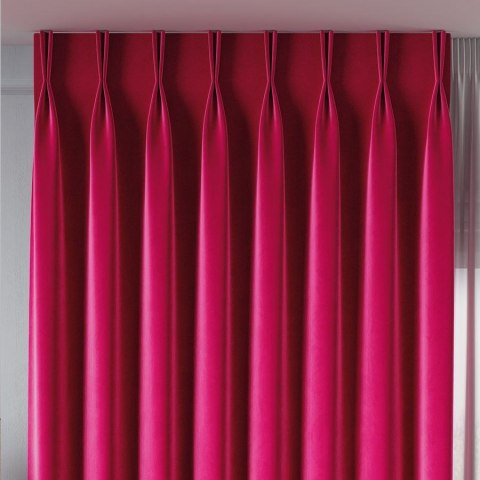 VELVET Tkanina na zasłony, wys. 300cm, kolor 040 malinowy VELVET/TZP/040/000300/1
