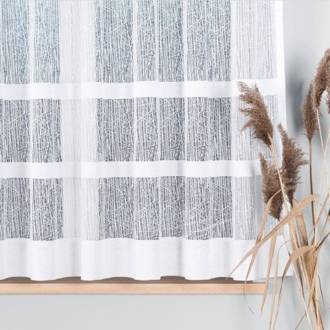 WIKTORIA Firanka żakardowa gotowa na prosto, 160x310cm, kolor biały 018352/FBP/001/310160/1