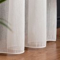 AMIRA Firanka fantazyjna z ołowianką, wys. 350cm, kolor 002 ecru 596077/OLO/002/000350/1