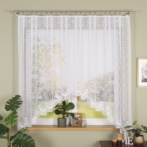 BOGUMIŁA Firanka żakardowa gotowa, 160x300cm, kolor biały 004542/FBL/001/300160/1