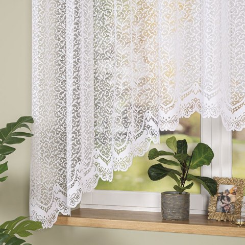 BOGUMIŁA Firanka żakardowa gotowa, 160x300cm, kolor biały 004542/FBL/001/300160/1