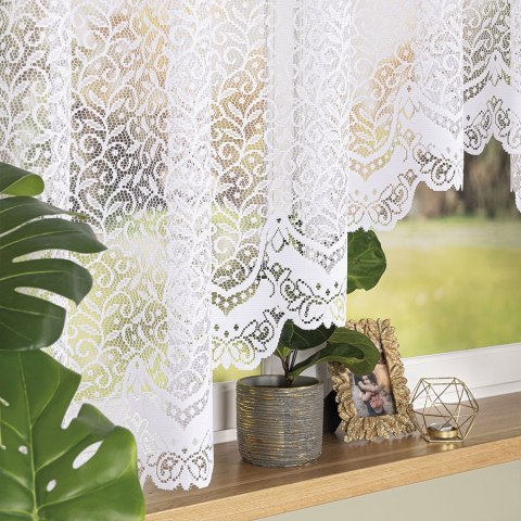 BOGUMIŁA Firanka żakardowa gotowa, 160x300cm, kolor biały 004542/FBL/001/300160/1