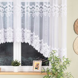 DARIA Firanka żakardowa gotowa, 140x400cm, kolor biały 018982/FBL/001/400140/1