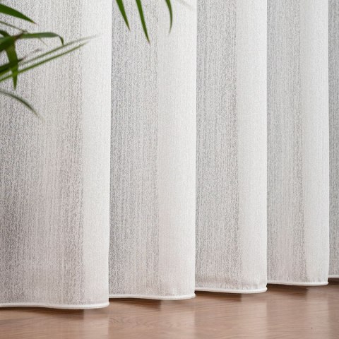 FIONA Firanka fantazyjna z ołowianką, wys. 350cm, kolor 002 ecru 596083/OLO/002/000350/1