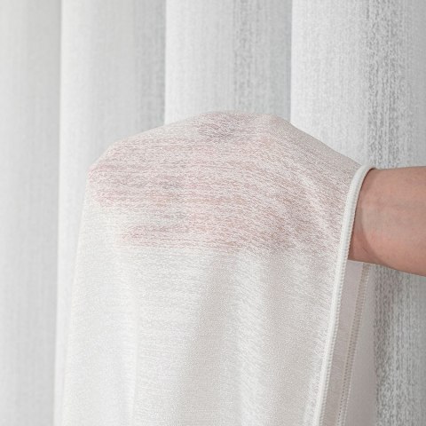 FIONA Firanka fantazyjna z ołowianką, wys. 350cm, kolor 002 ecru 596083/OLO/002/000350/1