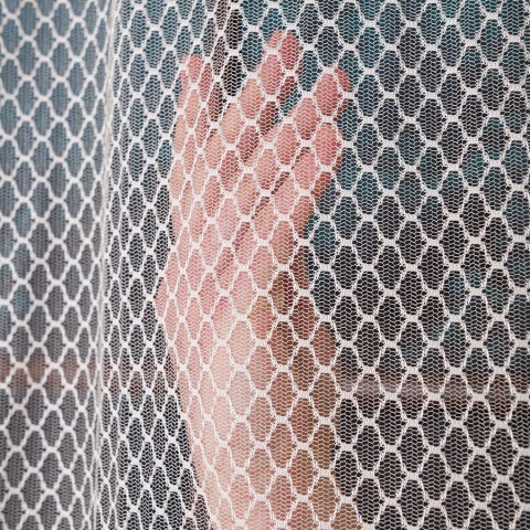 Firanka fantazyjna z ołowianką, wys. 300cm, kolor 002 off white 475033/OLO/002/000300/1