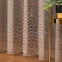 Firanka fantazyjna z ołowianką, wys. 300cm, kolor 005 ciemny beżowy 475033/OLO/005/000300/1