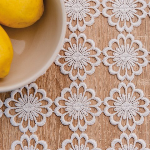 Firanka gipiurowa, wys. 140cm, kolor biały G00003/447/001/000140/1