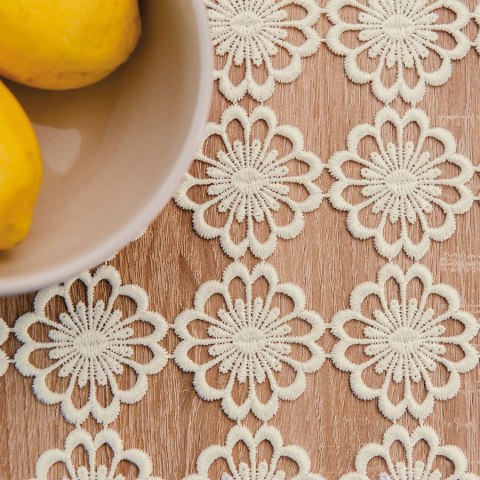 Firanka gipiurowa, wys. 140cm, kolor 012 kremowy G00003/447/012/000140/1