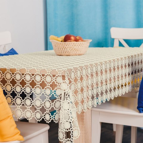 Firanka gipiurowa, wys. 140cm, kolor 012 kremowy G00003/447/012/000140/1