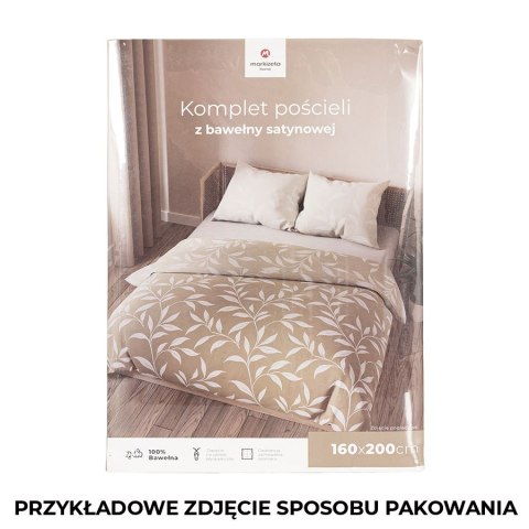 IRMA Komplet pościeli z bawełny satynowej 160x200cm 100091/SAT/000/160200/1