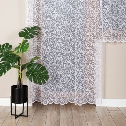 KATARZYNA Firanka żakardowa gotowa, 230x140cm, kolor biały 022701/FBP/001/140230/1