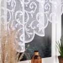 LEOKADIA Firanka żakardowa gotowa, 135x350cm, kolor biały 023034/FBL/001/350135/1