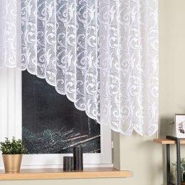 LEOKADIA Firanka żakardowa gotowa, 135x450cm, kolor biały 023034/FBL/001/450135/1