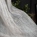MALIA Firana fantazyjna z ołowianką, wys. 300cm, kolor 006 szary 578039/OLO/006/000300/1