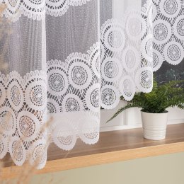 MALWINA Firanka żakardowa gotowa, 160x310, kolor biały 018535/FBL/001/310160/1