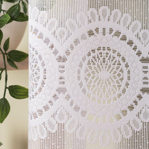 MALWINA Firanka żakardowa gotowa, 160x310, kolor biały 018535/FBL/001/310160/1