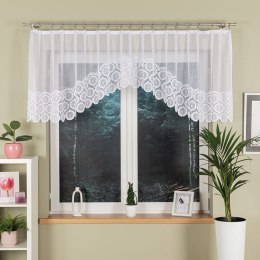 MALWINA Firanka żakardowa gotowa, 80x310cm, kolor biały 018535/FBL/001/310080/1