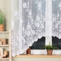 MONIKA Firanka żakardowa gotowa, szerokość 300 x wysokość 160cm, kolor biały 107284/FBL/001/300160/1