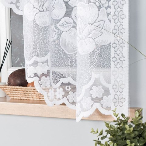 PENELOPE Firanka żakardowa gotowa, 160x400cm, kolor biały 002691/FBL/001/400160/1