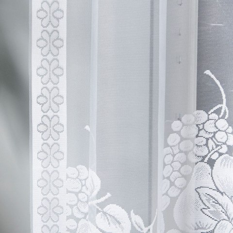 PENELOPE Firanka żakardowa gotowa, 160x400cm, kolor biały 002691/FBL/001/400160/1