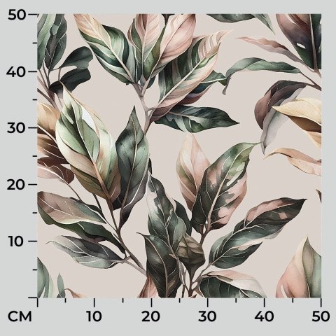 SAMANTA Tkanina dekoracyjna typu MILAS, szer. 165cm, kolor beżowy D00126/MIL/001/165000/1