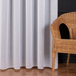 SAWINA Firanka fantazyjna z ołowianką, wys. 350cm, kolor biały 596074/OLO/001/000350/1