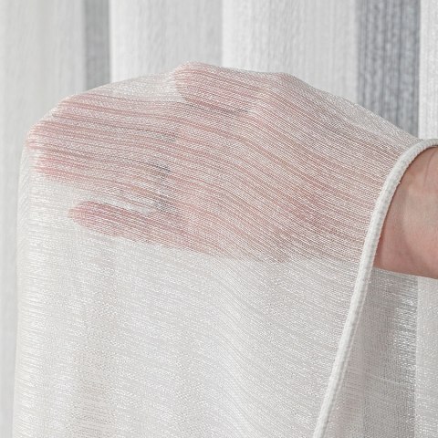 SAWINA Firanka fantazyjna z ołowianką, wys. 350cm, kolor 002 ecru 596074/OLO/002/000350/1