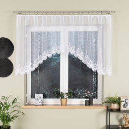 ŻANETA Firanka żakardowa gotowa, 105x300cm, kolor biały 181043/FBL/001/300105/1