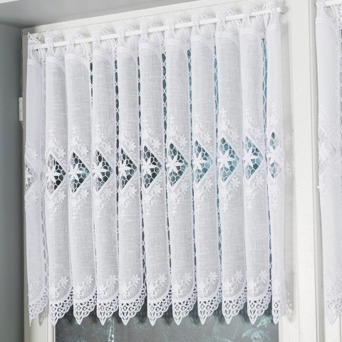 Zazdrostka z aplikacją, wys. 60cm, kolor biały 015590/000/001/000060/1