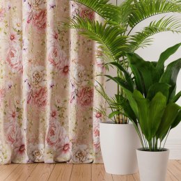 BLUMIA Tkanina dekoracyjna VELVET, szer. 150cm, kolor beżowy/różowy D00320/VEL/004/150000/1