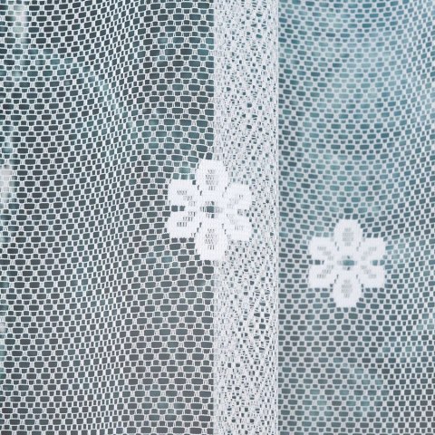 FLORENTYNA Firanka żakardowa gotowa, 160x300cm, kolor biały 004421/FBL/001/300160/1