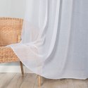 Firanka woal kreszowany, wys. 270cm, kolor biały 002301/333/001/000270/1