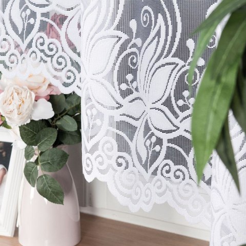 JOANNA Firanka żakardowa gotowa, 160x300cm, kolor biały 018227/FBL/001/300160/1