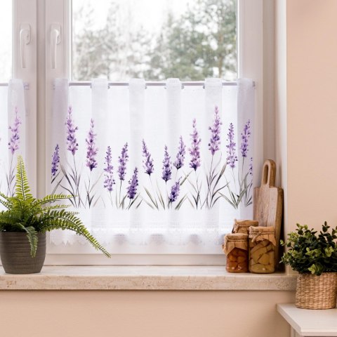 ŁĄKA LAWENDOWA Zazdrostka żakardowa 361930, wys. 50cm, kolor biały D00324/ZAZ/001/000050/1