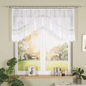MODESTA Firanka żakardowa gotowa, 80x250cm, kolor biały 017173/FBL/001/250080/1