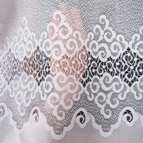 MODESTA Firanka żakardowa gotowa, 250x300cm, kolor biały 017173/FBP/001/300250/1