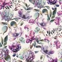 WERA Tkanina dekoracyjna typu MILAS, szer. 165cm, kolor fioletowy D00132/MIL/002/165000/1