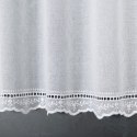 Zazdrostka haftowana, pasowa, wys. 90cm, kolor biały 044715/000/001/000090/1