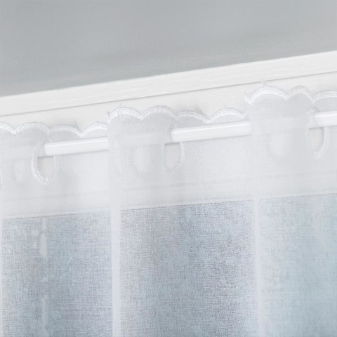 Zazdrostka haftowana, pasowa, wys. 90cm, kolor biały 044715/000/001/000090/1