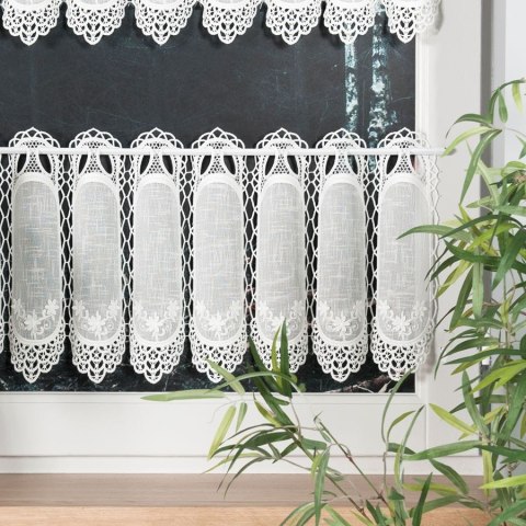 Zazdrostka z aplikacją, wys. 30cm, kolor 012 kremowy 015590/000/012/000030/1