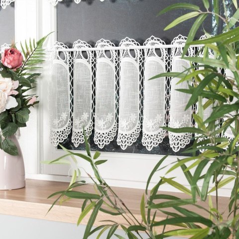 Zazdrostka z aplikacją, wys. 30cm, kolor 012 kremowy 015590/000/012/000030/1