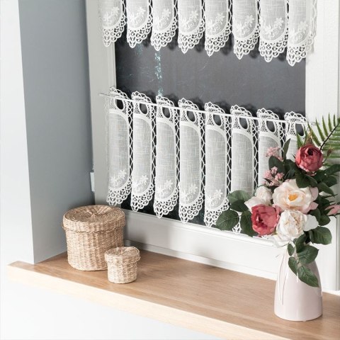 Zazdrostka z aplikacją, wys. 30cm, kolor 012 kremowy 015590/000/012/000030/1