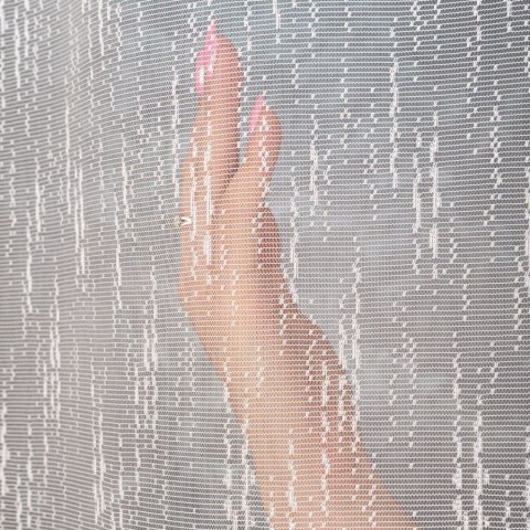 EVA Firanka z oczkami tkanymi, 250x140cm, kolor biały 146065/FBP/001/140250/1