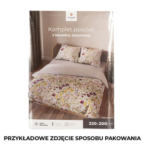 FLORINA Komplet pościeli z bawełny satynowej 220x200cm 100095/SAT/000/220200/1