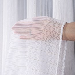 Firanka fantazyja ze złotą, błyszczącą nitką, wys. 300cm, kolor biały 001238/OLO/004/000300/1