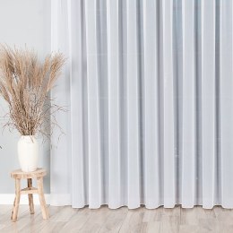 Firanka fantazyjna z ołowianką, wys. 300cm, kolor biały 031671/OLO/001/000300/1